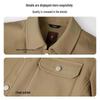 TRIES Men's Workwear Lapel Jacket