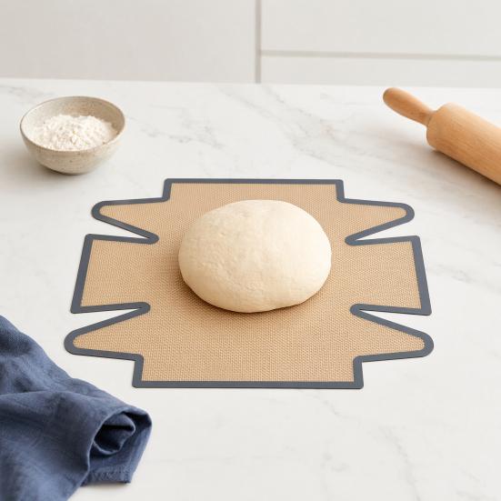 Silicone Toast Baking Mat, Non Stick Bread Loaf Pan Liner, Reusable Oven Pad for Baking, Heat Resistant Baking Mat