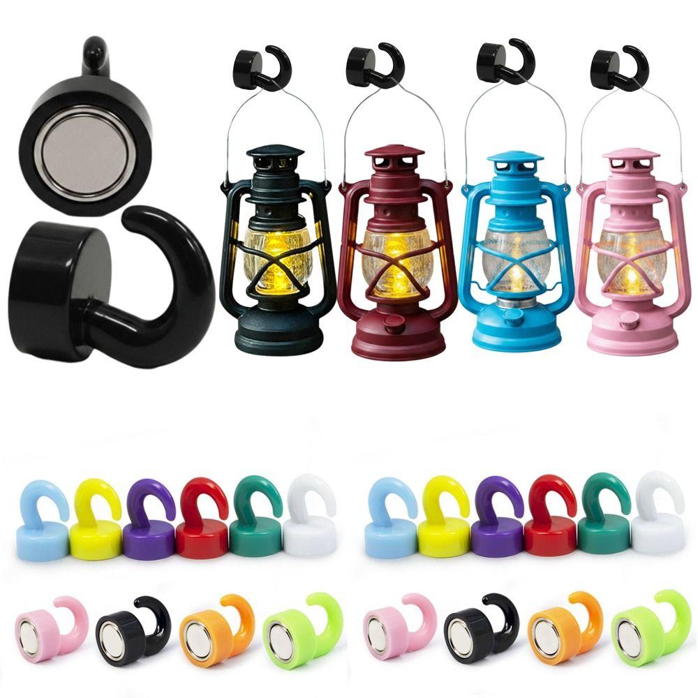 Multi-Color Magnetic Storage Hooks Durable Magnets Heavy Duty Hooks Storage Hooks Metal Surface