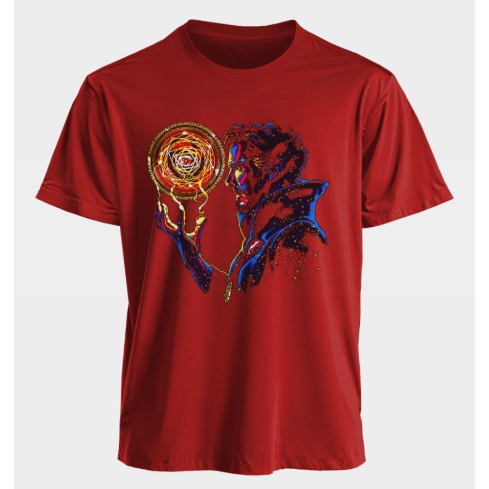 Men's and Women's T-shirts Doctor Strange Summer American Spring/Autumn New Classic Oversized Sporty Punk Short Sleeves