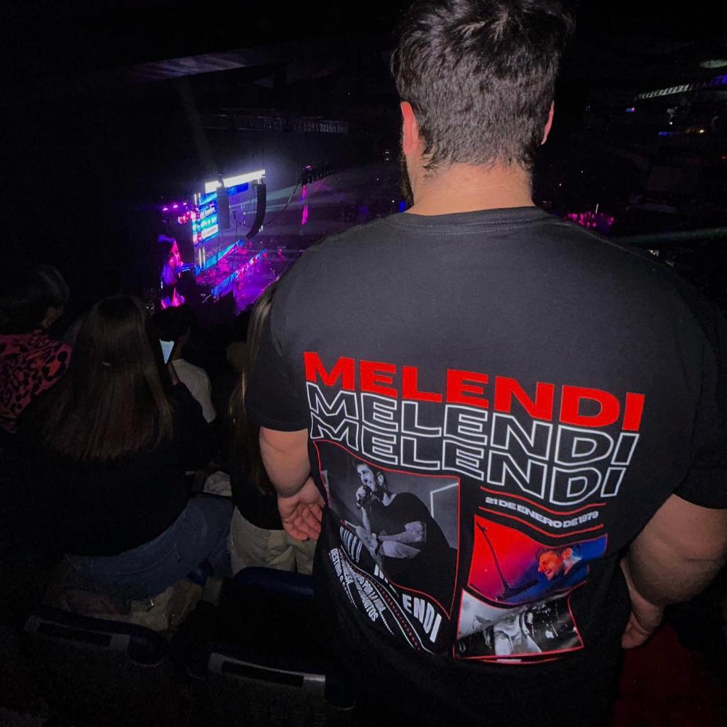 Rapper Melendi Album 2025 Tour T-Shirt Men Women Unisex Short Sleeve Oversized Y2k Round Neck Tee Streetwear Hip Hop Male Tops