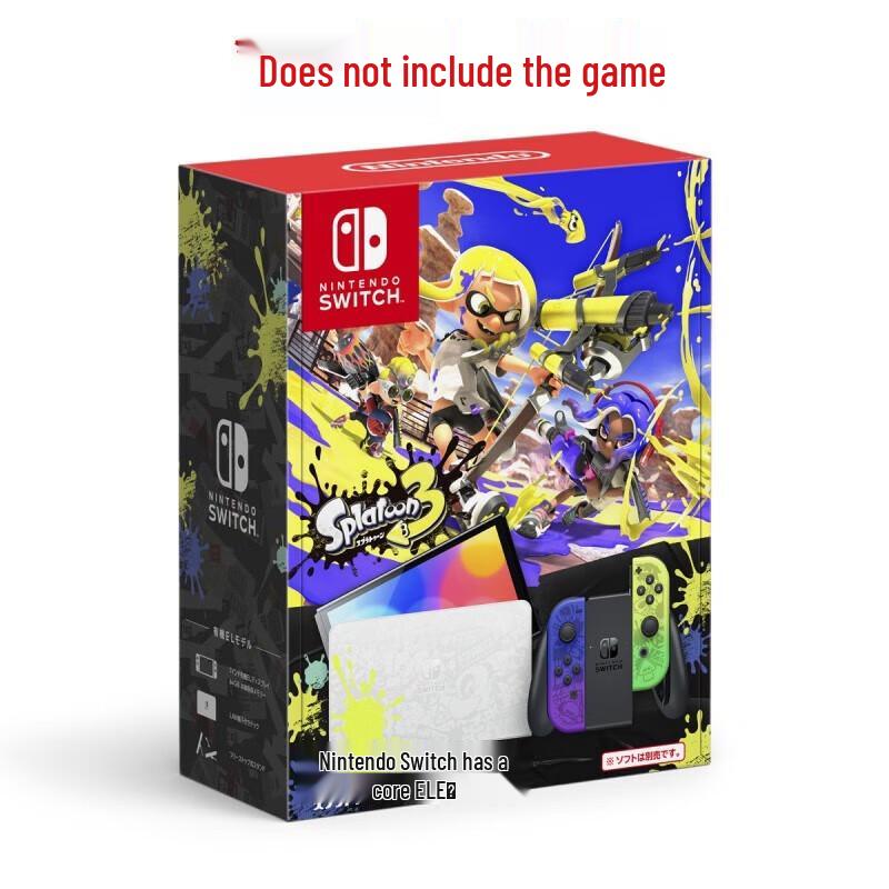 Консоль Nintendo Switch OLED Специальное издание Splatoon 3 (Китайская версия)