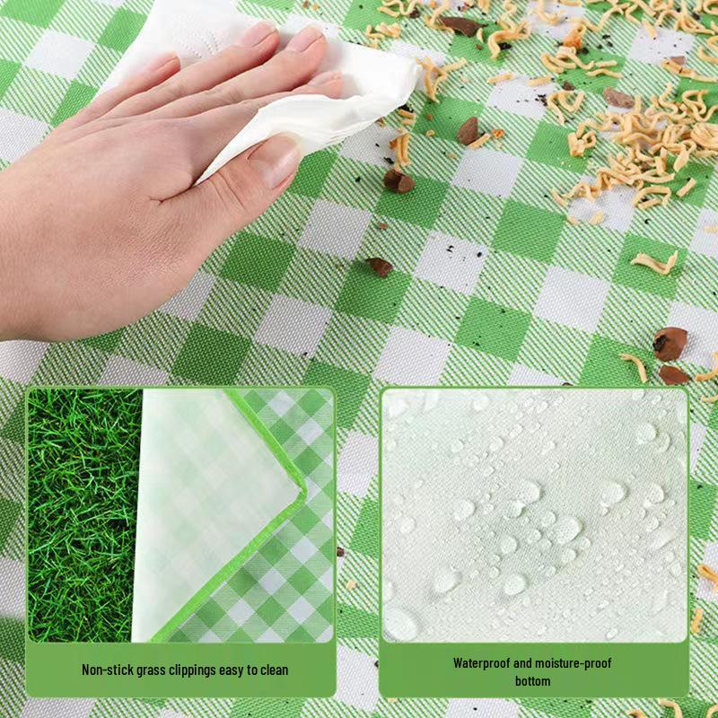 Waterproof Thickened Picnic & Camping Mat - Moisture-Proof, Portable, Folding Ground Cloth