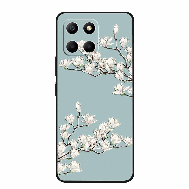 3D Emboss Case For Honor 200 Smart X6c X6b X8c X8b X7c X5b Plus Play 9A Phone Case X 6c 9 A Coque Black Silicone Soft Back Cover