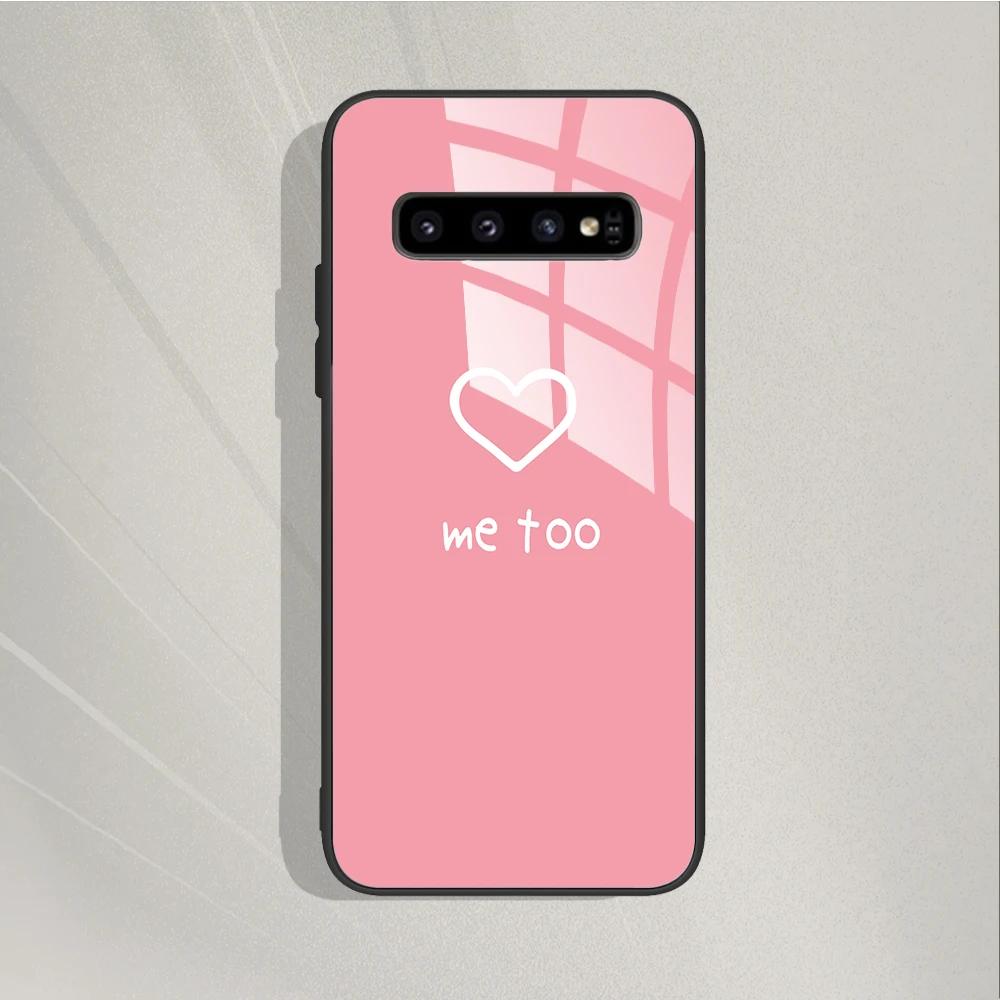 For Samsung Galaxy S10 S 10 Plus S10E Case Shockproof Tempered Glass Case Hard Back Cover Funda For Samsung S10 Case S 10 Bumper