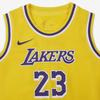 Nike Tank Top LeBron James Icon Edition 2023/24 Season, Los Angeles Lakers Amarillo Yellow Children Aged 3 7 Years Old HF7716-728