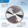 8-Inch Alloy Circular Saw Blade, 60 or 80 Teeth, Dust-Free for Wood Cutting