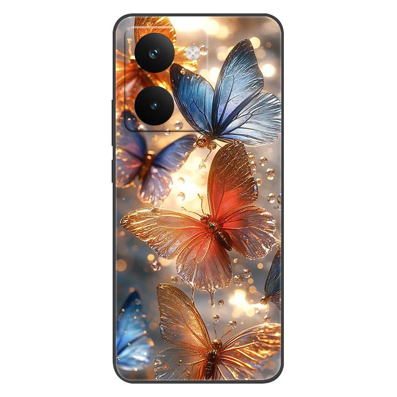 For Realme P3 Ultra 5G Fashion Popular Cover Anti-fingerprint Soft Silicone Back Cover For Realme P3 Ultra Beach Scenery Funda