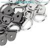 ACROPIX 20pcs D Shape Tie Down Anchor Lashing Rings for Car Truck Trailer Cargo RV Boat Silver Tone Titanium Tone