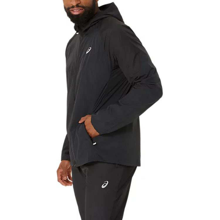 ASICS ROAD Jacket Men's Performance Black 2011D084-001