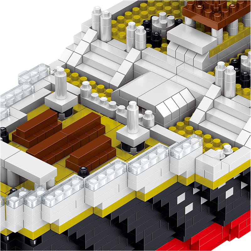 Lezhi Titanic 9910 Haladó Mikrorészecske Építőkocka Készlet Felnőtteknek