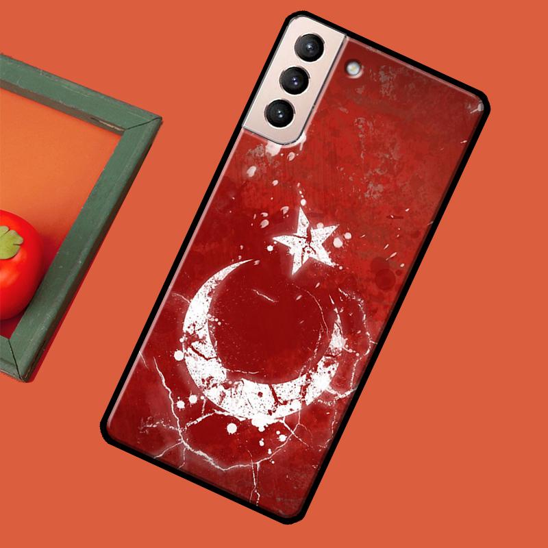 Turkey Turkish Flag Soft Case For Samsung Galaxy S23 S22 S21 Ultra Note 20 Note 10 S8 S9 S10 Plus S20 FE Cover