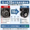 Set of 2 Suitcase Tire Replacement Kit Wheel Repair Quiet