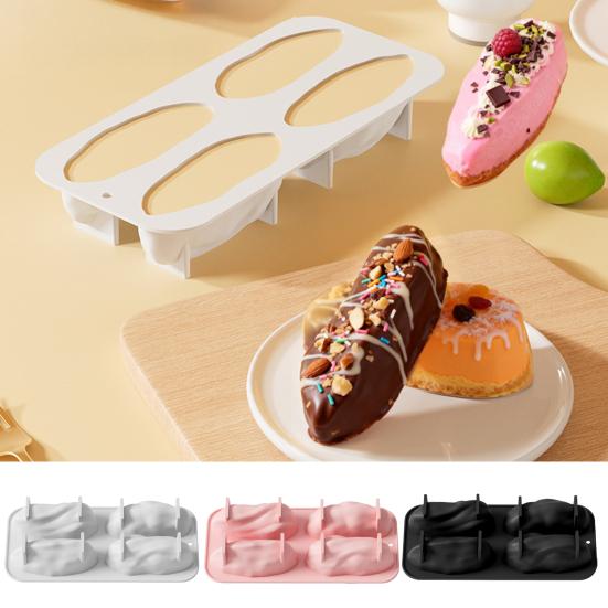 Nøddeformet Silikone Mousse Kageform Fødevaregodkendt Bageform til Fransk Bagværk Gelé Chokolade Non-Stick Nem Frigørelse Opvaskemaskine Sikker DIY Dessert Værktøj.