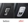 Emergency Button Cover Sliver Steel Car Console For Benz C-Class W205 Multimedia