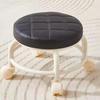 Children's Low Stool with Universal Wheels - Versatile, Movable Chair for Living Room