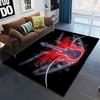 Colorful Music Guitar Melody 3D Printed Carpets for Living Room Non-Slip Area Rug Bedroom Bedside Home Decor Washable Floor Mat