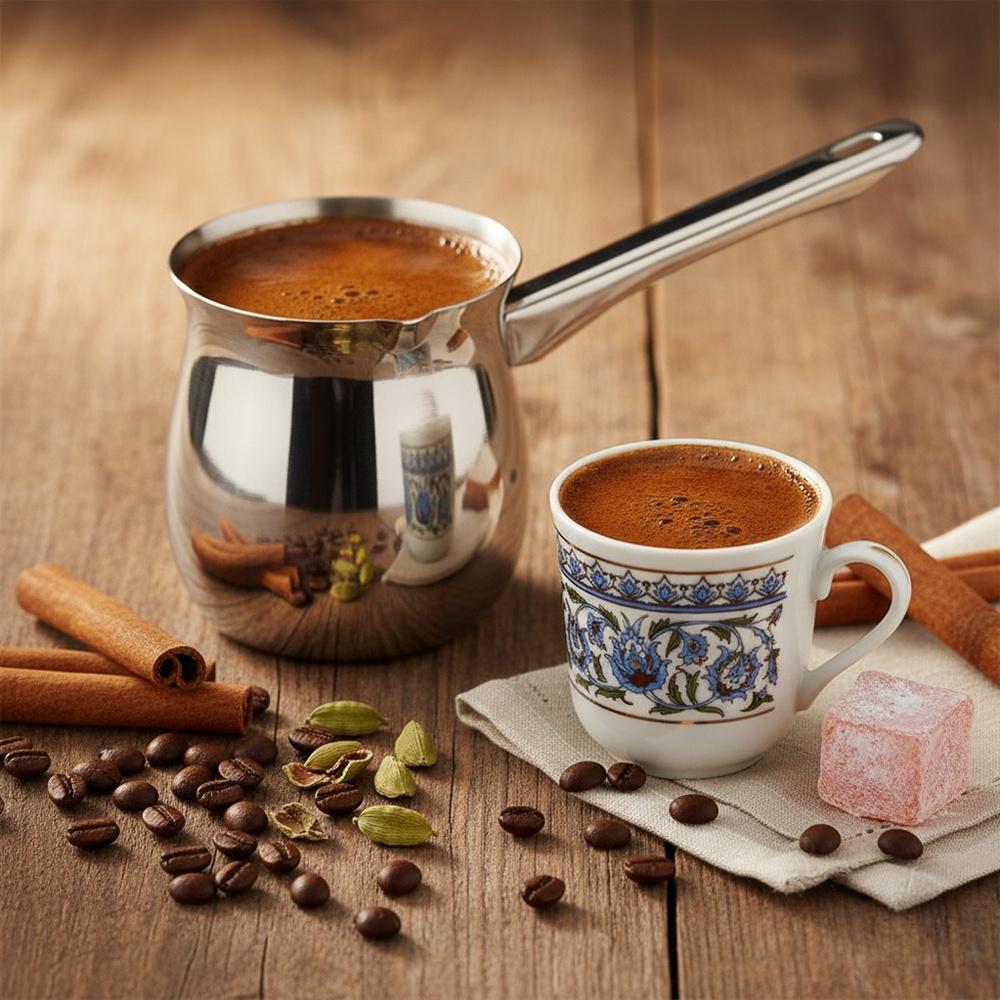 Caffettiera in acciaio 300 ml