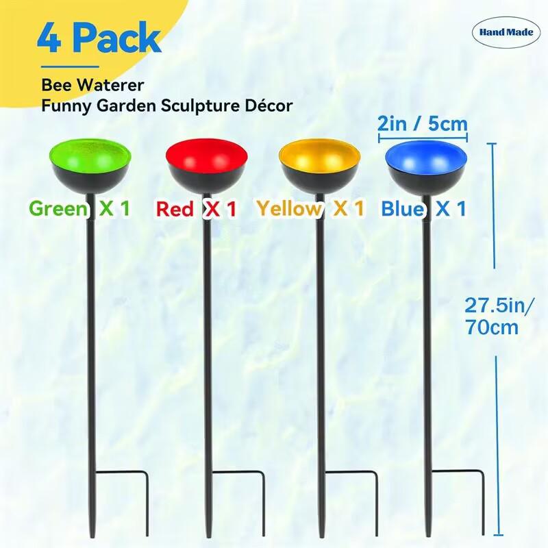 Outdoor Wrought Iron Shepherd's Hook for Garden, Courtyard, or Balcony Lighting