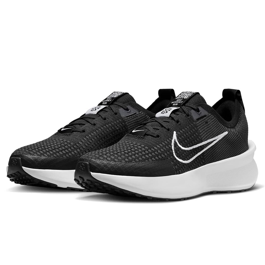 Nike Interact Run Size Japan FD2291-001, Black/Anthracite/White, 24.0cm,