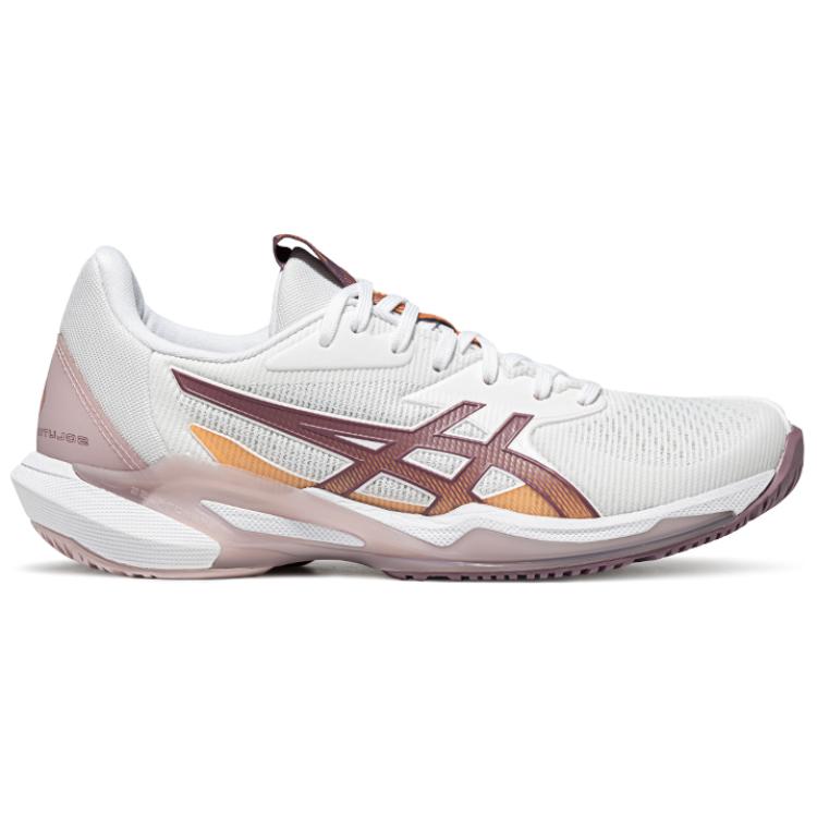 Asics Solution Speed FF 3 White Dusty Mauve Women Sneakers 1042A250-102