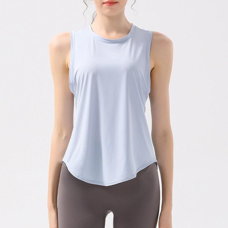 Breathable Quick-Dry Sleeveless Sports Tank Top for Yoga & Running
