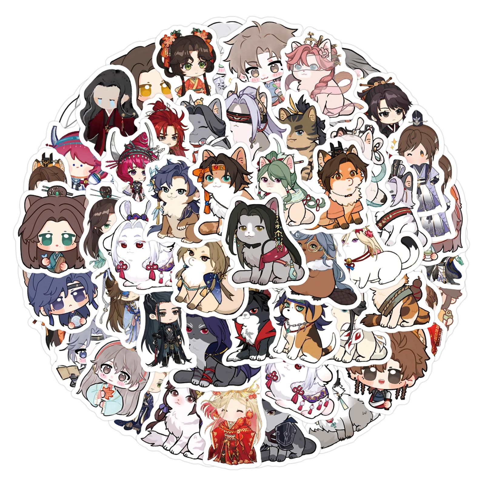 

105 Кодовых имен Юаня - Граффити-наклейки Жуюань украшают холодильник, скейтборд, стакан для воды, DIY персонализированные наклейки