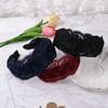Sweet Wash Face Wide Side For Girls Flower Korean Head Wrap Lace Hairbands Women Hair Hoop Headband