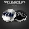 4Pcs 54MM Car Emblem Badge Wheel Center Hub Cap Covers Auto Rim Cover For Ford Focus Mk2 Mk3 Fiesta Ranger Mondeo S-MAX Kuga Mustang Auto Goods