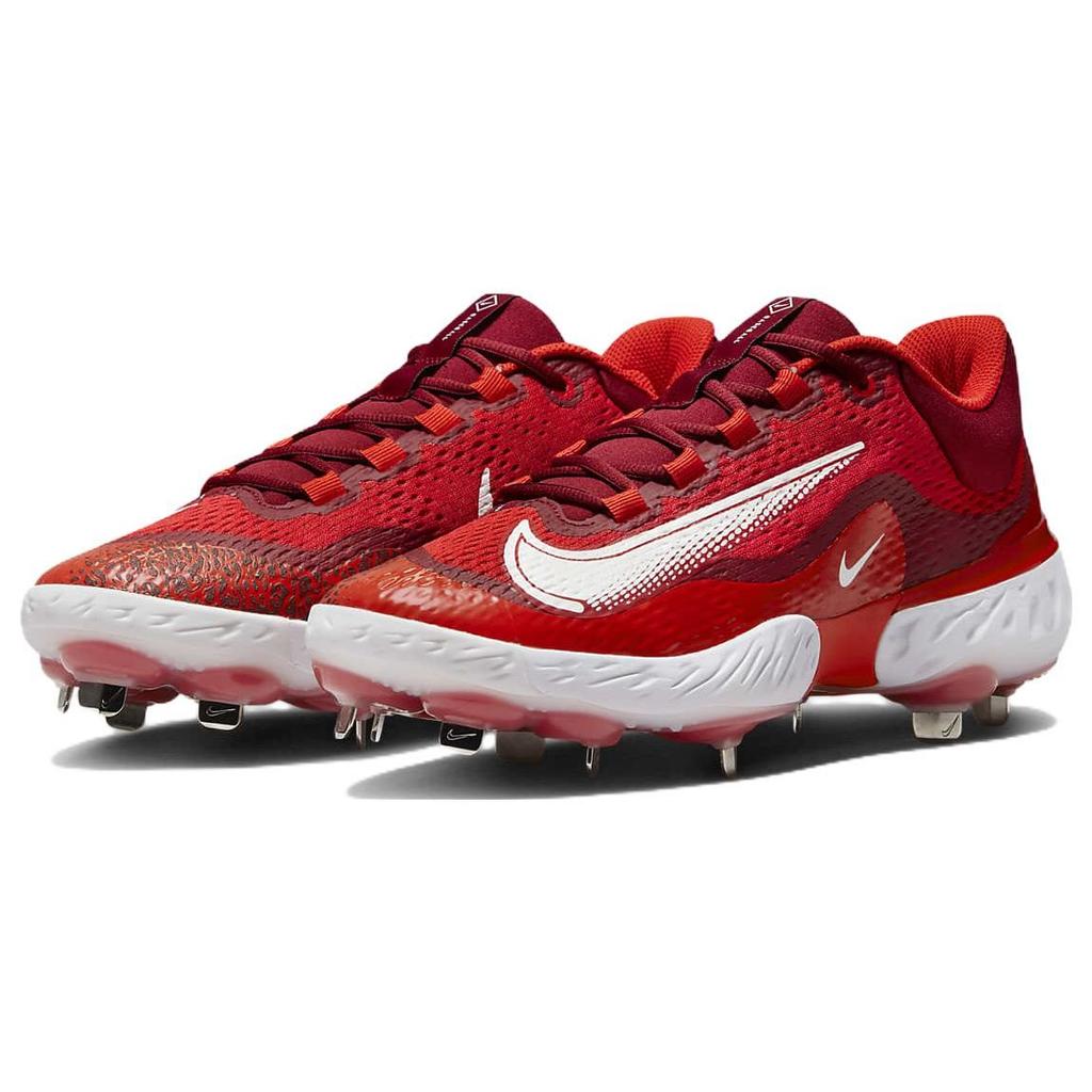 Nike Alpha Huarache Elite 4 Low University Red Scarpe da Ginnastica da Uomo Team-Red Habanero-Red White DJ6521-616
