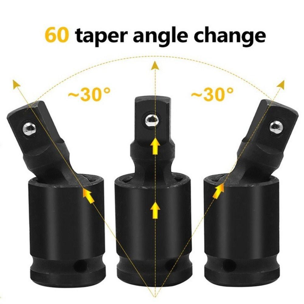 Adjustable Universal Socket Adapter Knuckle Joint Automobile  Repair Tools Impact Universal Joint