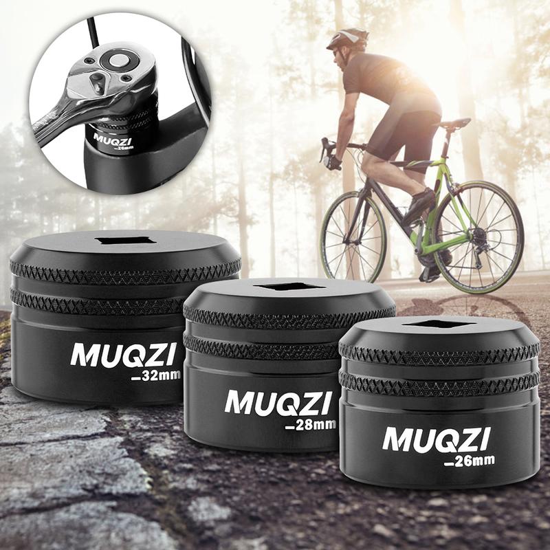 26/28/32mm Bike Fork Topcap Socket Aluminum Alloy Bicycle Fork Topcap Socket for ROCKSHOX/EPICON/X-FUSION Front Fork