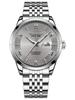 Guanqin Men's Luxury Automatic Waterproof Stainless Steel Watch