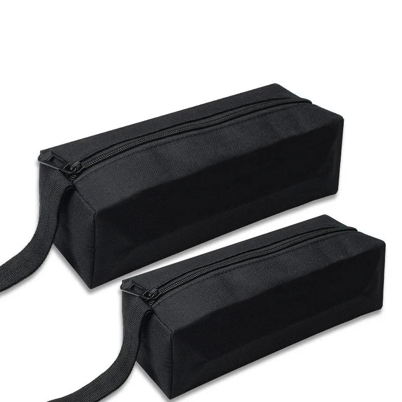 1pc S/L Hand Tool Bag Small Screws Drill Metal Parts Tools Bag Waterproof Canvas Instrument Case Tool Organizer Tool Storage