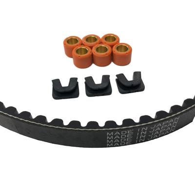 Yamaha Gear 50cc GEAR 2ST pieza genuina transmisión Rodillo de peso 6 piezas Kit de reparación de pieza deslizante 2 tiempos (BA50) [4KN] (Cinturón con número compatible)