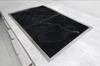 PIANO COTTURA in VETRO e TAGLIERE 100x52 MARMO