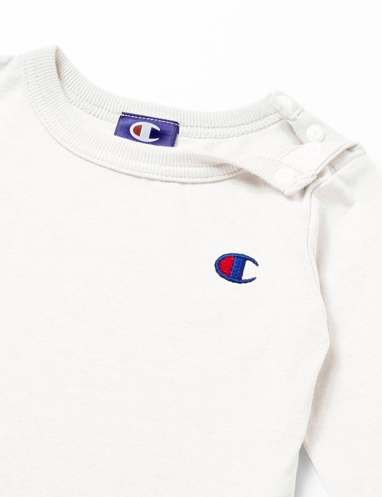 Long Sleeve Basic One Point Logo Baby 90 [Champion] T-Shirt Off-White