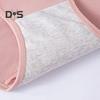 Women Panties Solid Color Plus Size Soft Butt-lifted High Waist Seamless Elastic Period Leakproof Briefs Menstrual Underpants Female Underwear