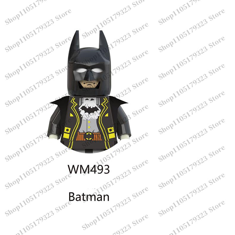 Hot toy dolls building block Mini action Superhero The Flash Superman Brick block toys children's toys gifts