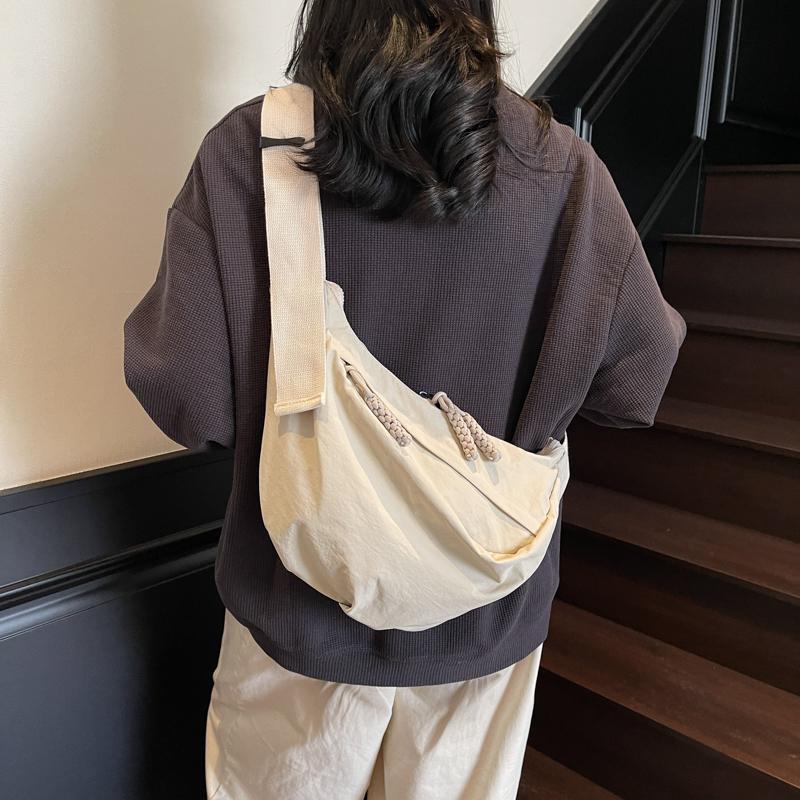 Studentenklasse Umhängetasche Damentasche Große Kapazität Schultertasche Hobo-Tasche