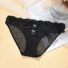 Women's lace underwear pure cotton summer breathable sexy girls women's mid-waist briefs manufacturers wholesale women
