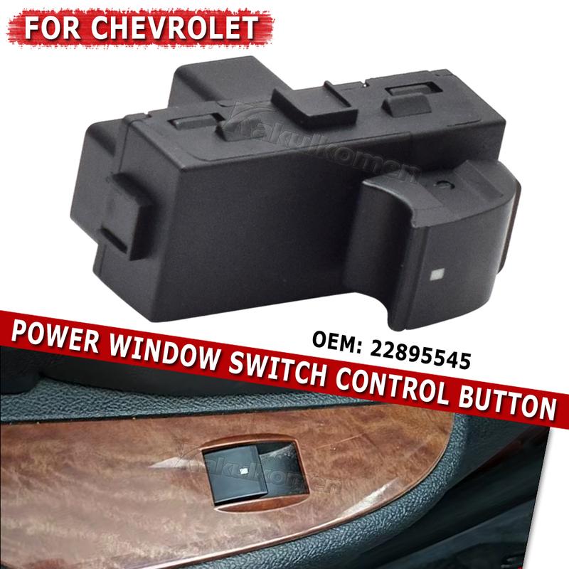 For GMC Yukon Sierra Acadia For Chevrolet Tahoe Suburban HHR Uplander Car Window Lifter Button Switch 22895545 22895546 15888174