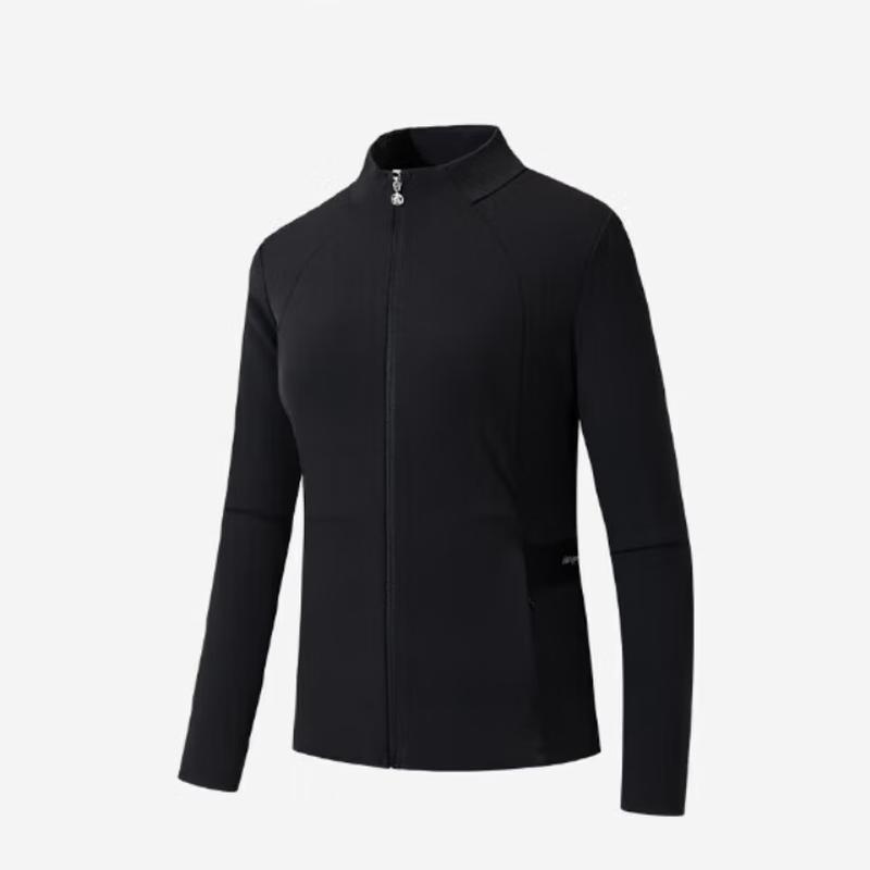 Женская трикотажная куртка с воротником-стойкой серии Champion от ANTA XL