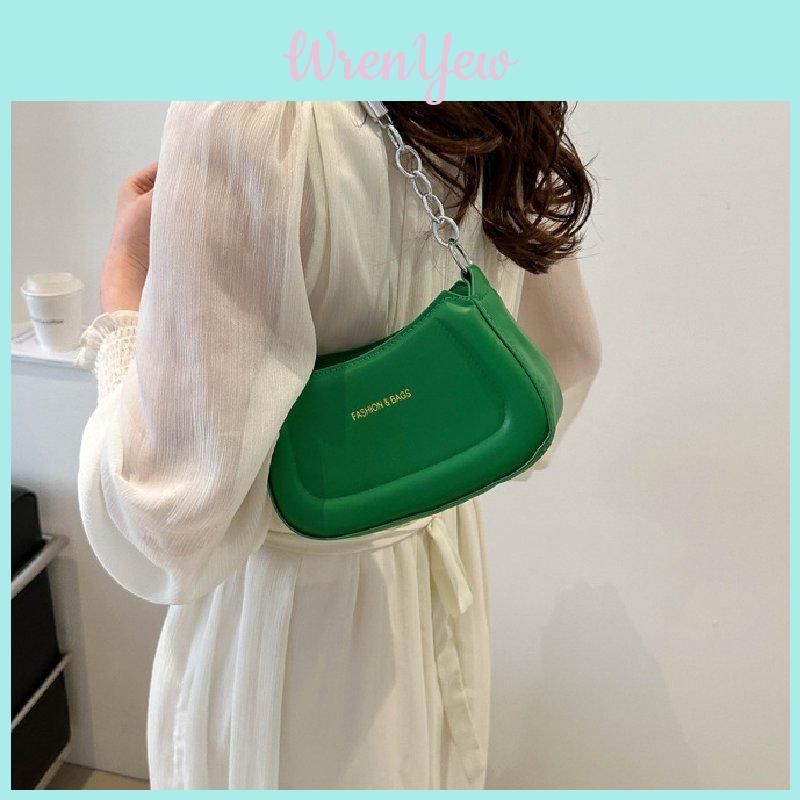 Elegant Pu Leather Shoulder Bag Minimalist Design For Daily Commute Fashionable