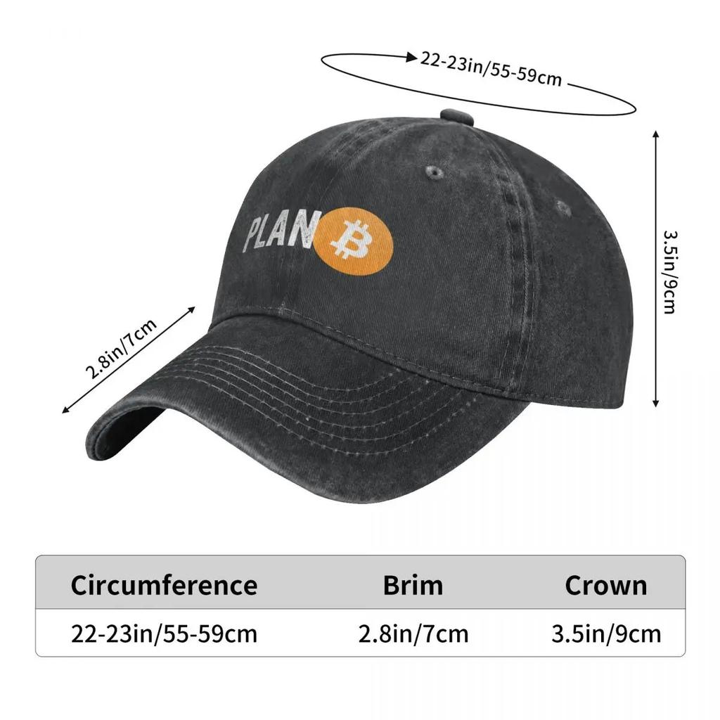 Plan B Baseball Cap Money Gym High Quality Washed Trucker Hat Man Fitted Custom Washed Cap