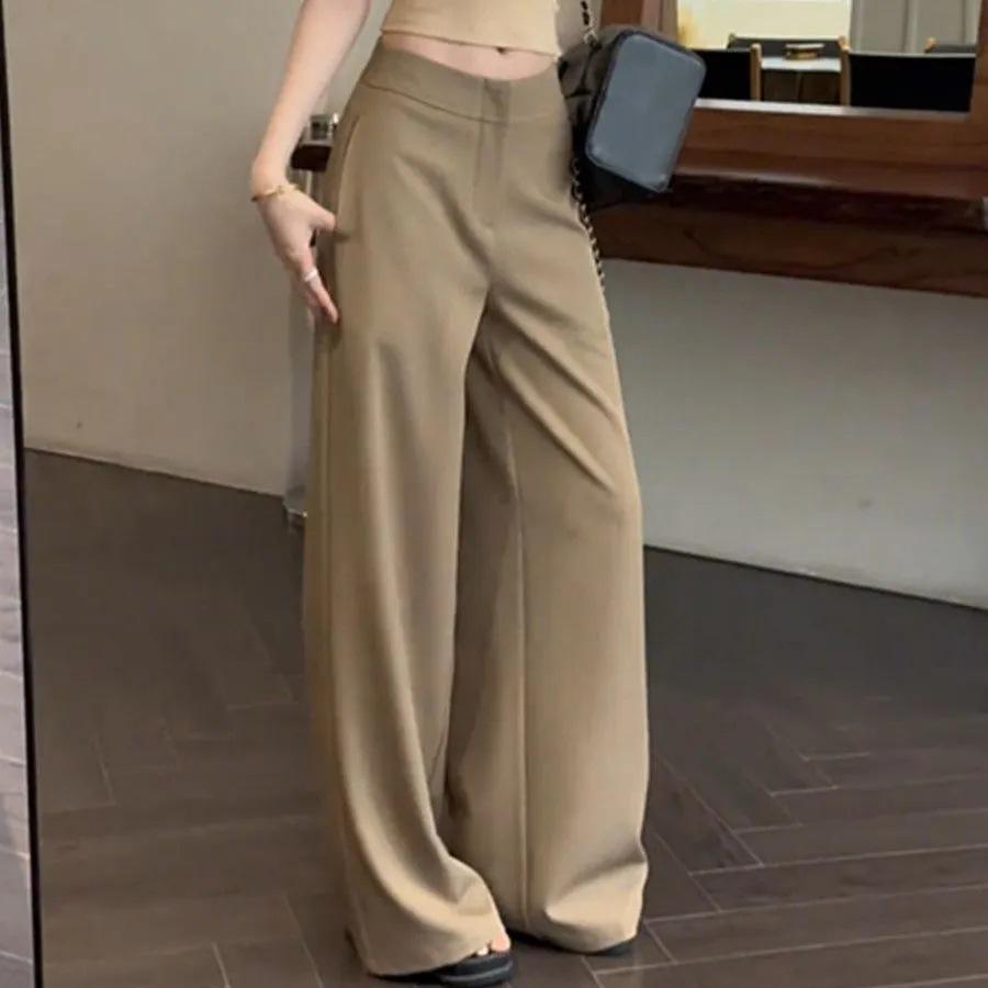 Retro Slim-Fit Loose Trousers - Elegant & Versatile Spring/Summer Fashion