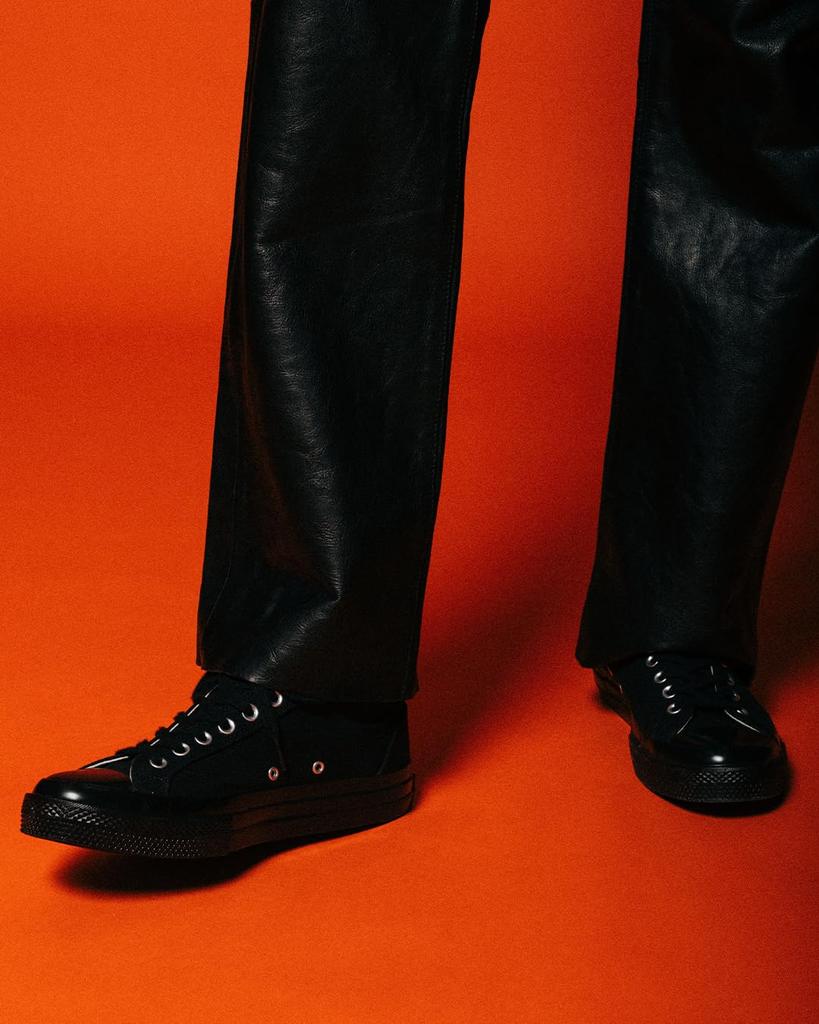 Schott TYPE-2 Herrsneakers, Storlek 10 010, Svart, 782-5990002