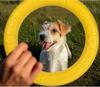 MUYYIKA Hundewurf-Kauspielzeug Langlebiges Hundespielzeug und Medium Hund Zahnspielzeug Fitnessring Runder Frisbee Leicht und Langlebig Intelligenztraining Mangel