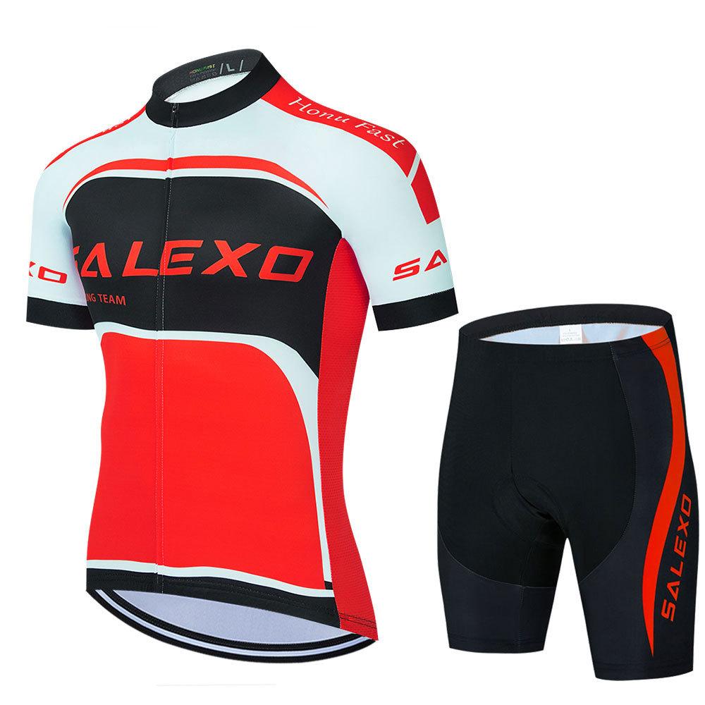 Short Sleeve Breathable Suit Cycling Suit, Men's Cycling Suit, Summer Quick Drying Short Sleeve Cycling Clothing, 2026 Summer Breathable Cycling Suit