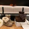 Small inner height increase snow boots winter new fur integrated warm cotton boots two wear Birkenstocks